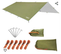 Unigear Hammock Rain Fly Waterproof Tent Tarp, UV Protection etc