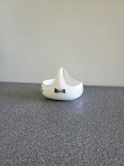 Royal Tara Trellis Shamrock Trinket Dish, View more