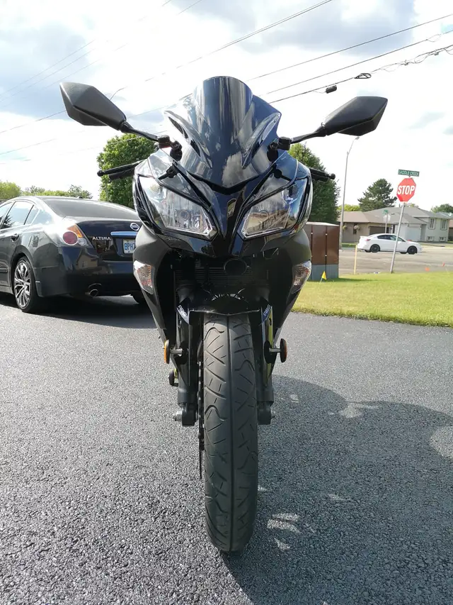 2014 Kawasaki Ninja 300 ABS – Immaculate, Low KM, Blacked out in Sport Bikes in Sudbury - Image 9