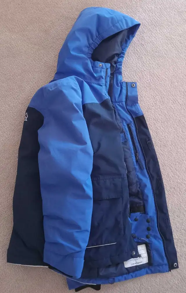 Kids Winter Jacket- Blue- Ripzone-Waterproof in Kids & Youth in Oshawa / Durham Region - Image 2