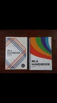 MLA Handbooks 8th and 9th Editions