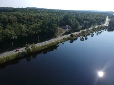 These lots offer panoramic river views with southwest exposures all day long. The property backs ont...