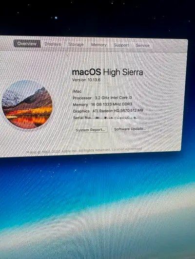 27 in iMac Works with wireless mouse and keyboard $125.00, View more