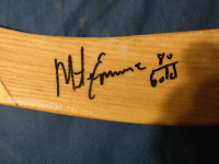 Mike Eruzione signed hockey stick and signed puck