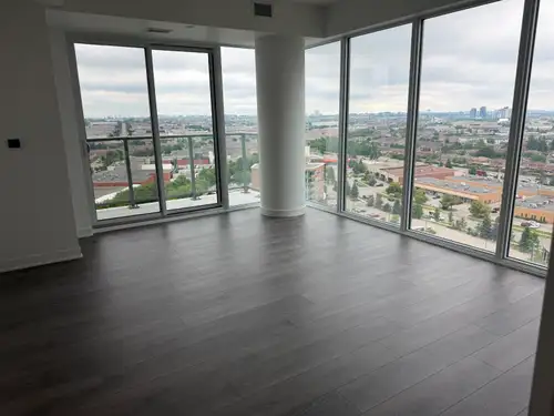 Brand new never lived in two bedroom condo with two full washrooms for lease in prime location in Wo...