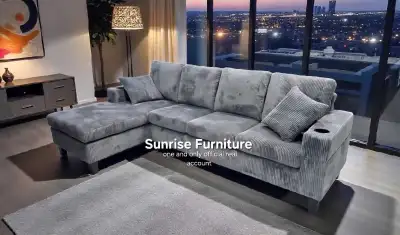 4 Seater Sectional Sofa Sectional Couch Corduroy , View more