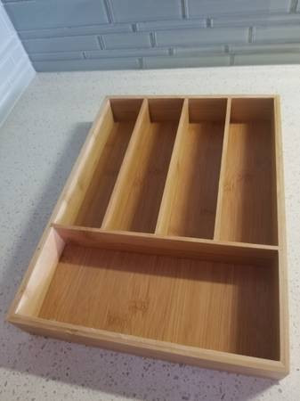 BergHOFF Bamboo Flatware Organizer in Kitchen & Dining Wares in Downtown-West End