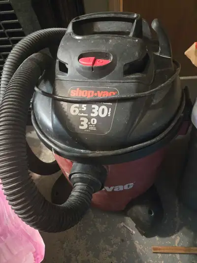 Shop Vac 6.5 gallon 3.0 Hp, View more