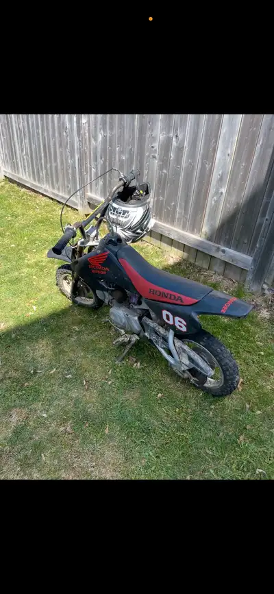Honda xr50r Needs nothing get on and go Bikes bin fully refreshed and done it outgrew the family and...