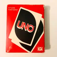 Vintage 1979 Uno Cards Game International Games Complete