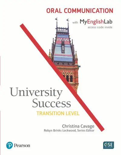 University Success - Transition Level - Oral Communication | Book + MyEnglishLab Auteur: Christina C...
