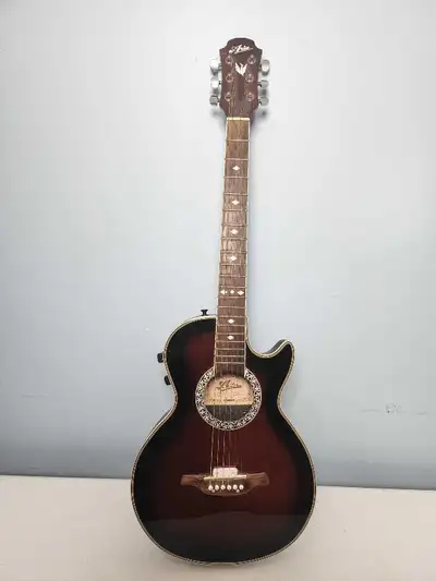 Vintage Aria AMB-35S acoustic-electric guitar, View more