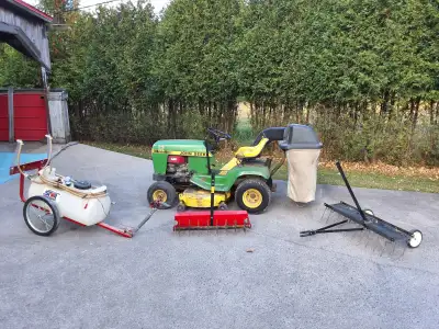 Tracteur à gazon, View more