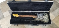 Fender Ltd Edition Black Paisley Stratocaster w/ hard case.