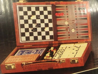 70s 80s Vintage Retro 6 Game In 1 MAGNETIC CHESS CHECKERS More!