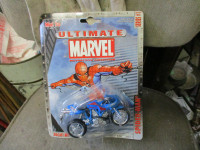 2002 MARVEL SPIDER-MAN MAISTO DUCATI MOTORCYCLE TOY IN PACK $15