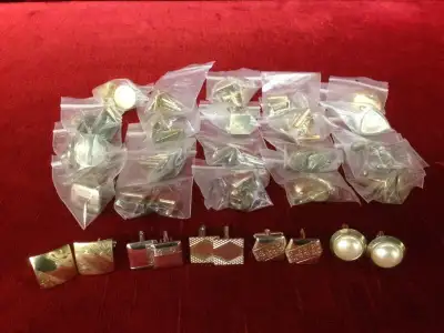 CUFF LINKS 26 SETS ,Tie Bars / Clips, View more