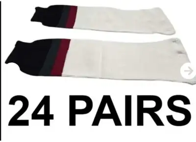 Athletic Knit Hockey Socks 24 pairs available , View more