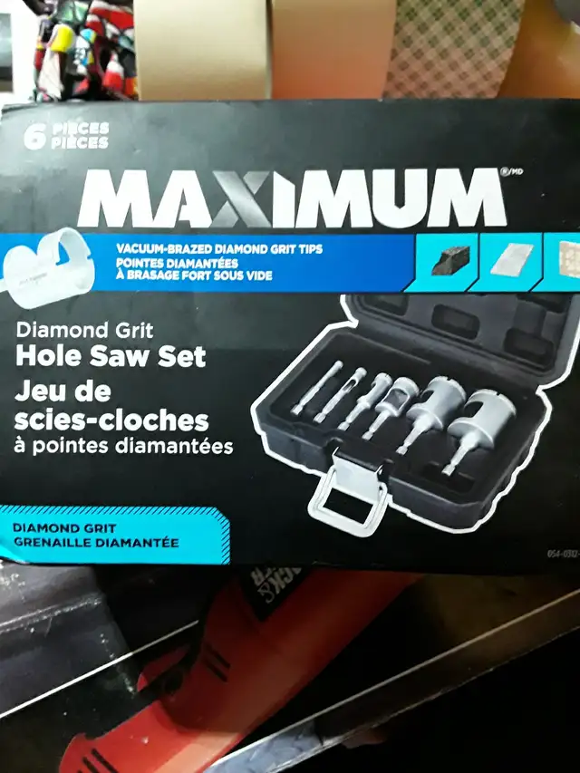 Diamond Grit Hole Saw Set in Power Tools in Ottawa - Image 2