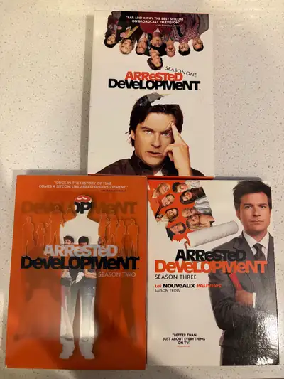 Arrested Development Seasons 1 to 3 DVD sets, View more