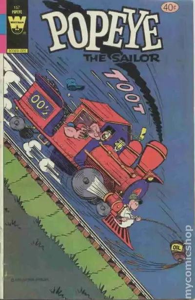 Popeye comic by Whitman comics, View more