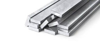 Stainless Steel 304 Flat Bar / Plate, 5/8" T x 2-1/2" W x 42" L