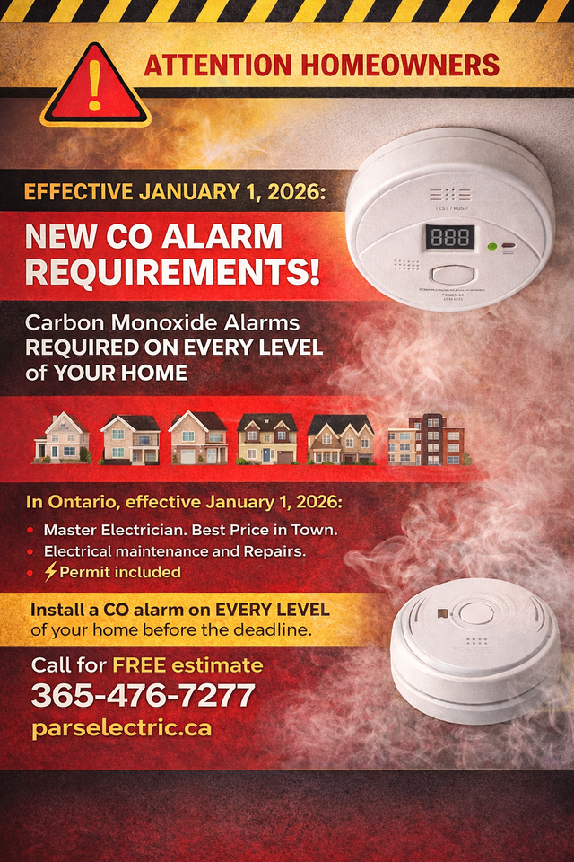 Master Hamilton Electrician ⚡Smoke Detector ⚡ in General Electronics in Hamilton - Image 5