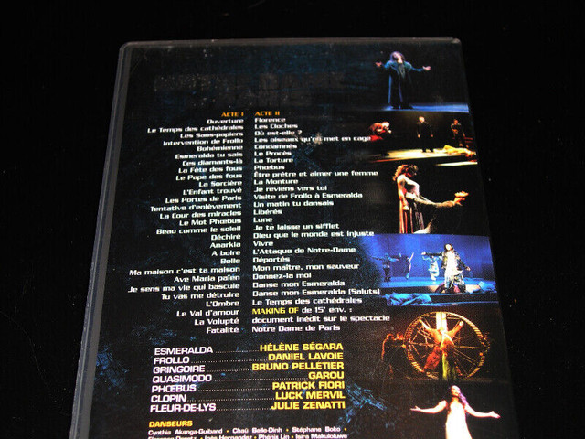 Notre Dame de Paris (1999) - cassette VHS in CDs, DVDs & Blu-ray in City of Montréal - Image 3