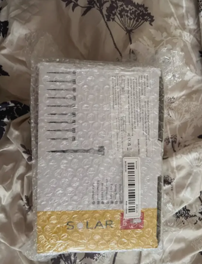 Solar Lights | 12 Pack | Silver, View more
