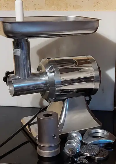 Commercial meat grinder, View more