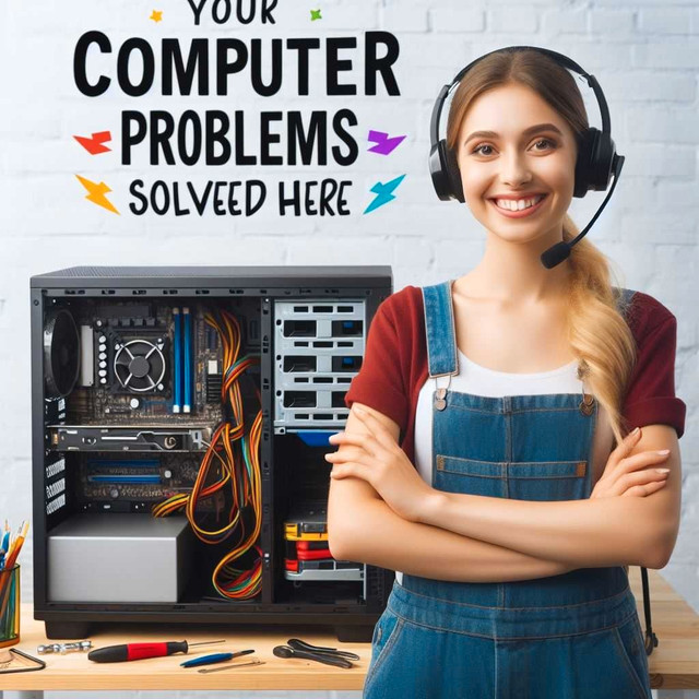 Computer Setup, Custom built pc, Diagnostic & Repair ️ #TechSup in Desktop Computers in Edmonton - Image 4