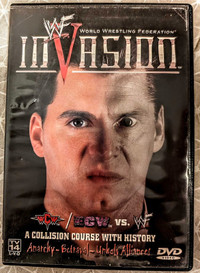 Événements wwf WWE wcw ecw invasion ppv dvd 