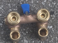 Aqua-Dynamic Dual Washing Machine Valve Brass 1102-208