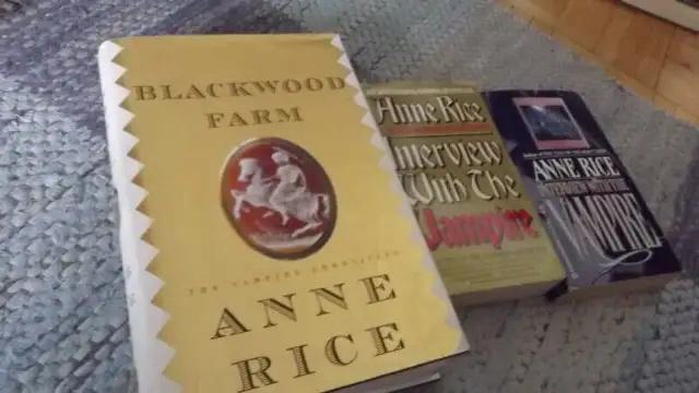 6 ANNE RICE HORROR BOOKS BUNDL:INTERVIEW,BLACKWOOD FARM,WITCHING in Fiction in City of Toronto - Image 2
