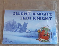 ~Rare UNOPENED~ Christmas Yoda Disney Collector Pin from 2014