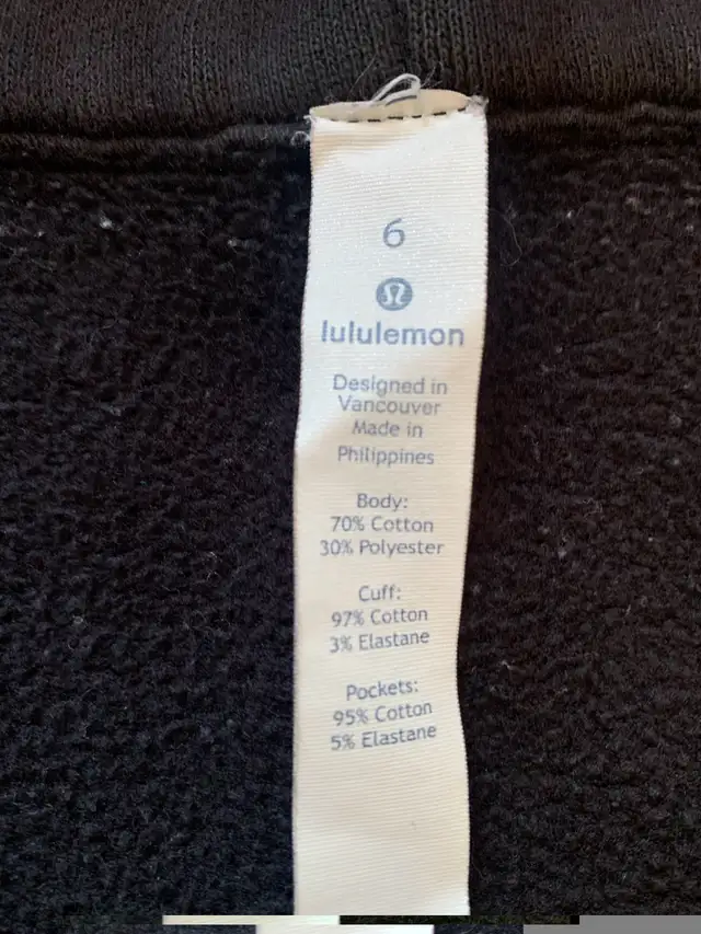  Lululemon  woman’s sweater size 6 in Women's - Tops & Outerwear in City of Halifax - Image 5