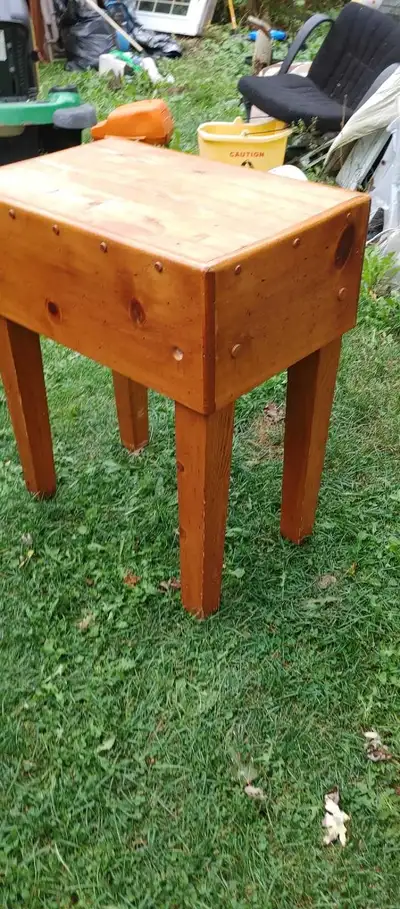 Butcher Block table, View more