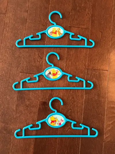 Winnie the Pooh Children's Clothing Hangers Set of 9, View more