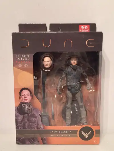 Dune 2021 Lady Jessica McFarlane Toys Action Figure Build Rabban, View more