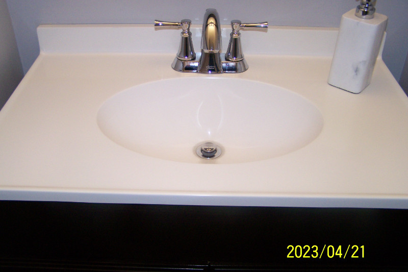150.....30 INCH VANITY WITH SINK & FAUCET & Countertops