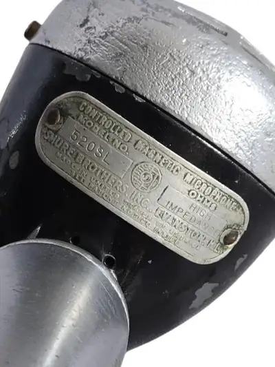 VINTAGE RETRO MICROPHONE - SHURE USA S36, View more