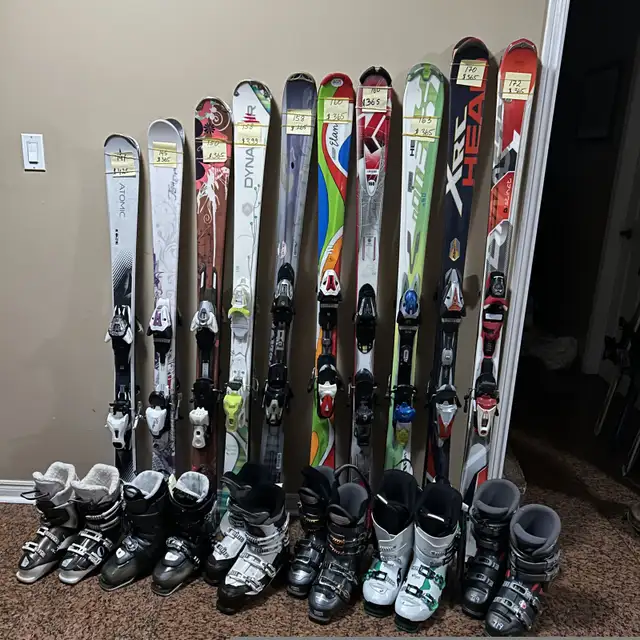 Man’s and women’s ski and boots in Ski in Markham / York Region - Image 8