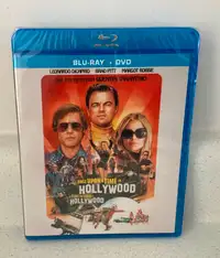 ONCE UPON A TIME IN HOLLYWOOD - Blu Ray Disc - NEW UNOPENED