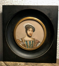 Portrait Miniature de François Ier