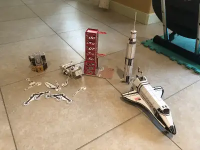 Space building toy - carton paper, View more