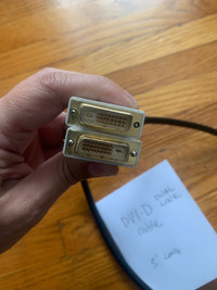 DVI-D dual link cable 