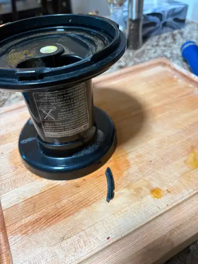 I broke my juicer with a too big carrot. My daughter her seldom used one. I didn’t want to throw the...