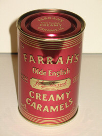 Farrah's Creamy Caramels Tin