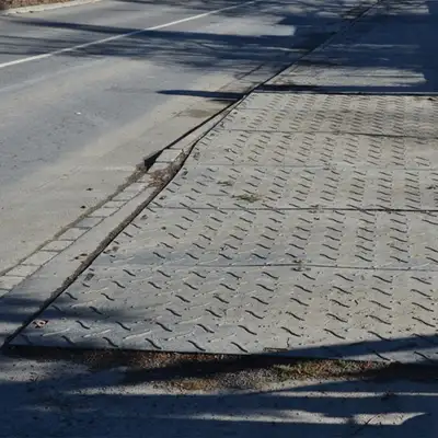 Protect your lawn, driveway, or job site with these 4x8 ground protection mats. They support heavy v...