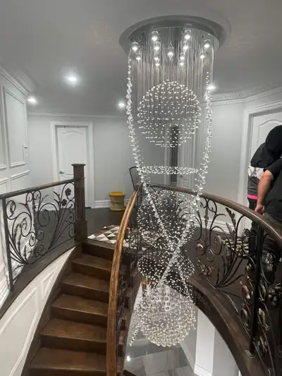 Gorgeous Crystal Chandeliers Available, View more